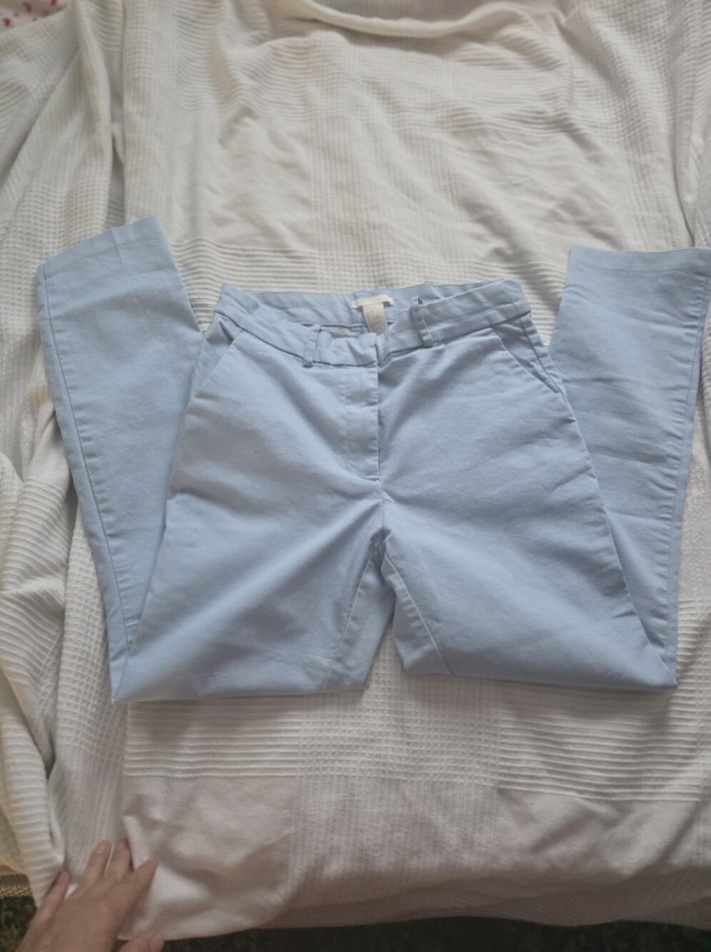 H&M Pale Blue Skinny Jeans